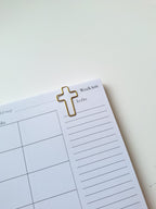 Cross paperclip set -Gold