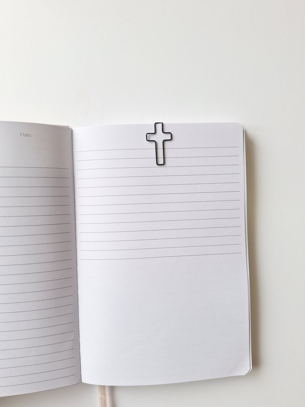 Cross paperclip set - Black