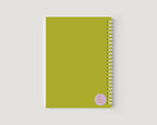 2026 Minimalist Green Planner