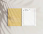 2026 Minimalist Yellow Planner